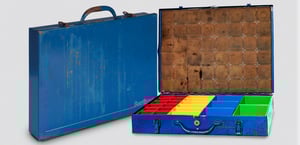 Metallkoffer von 1973