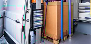 Kombinierte Ladungssicherung