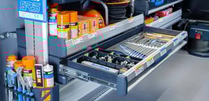 offene Schublade eingeräumt SR5