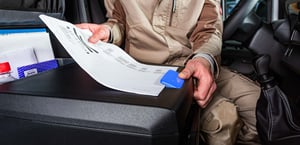 Schreib-/Arbeitsunterlage