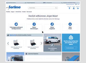 Bestellübersicht im mySortimo Account