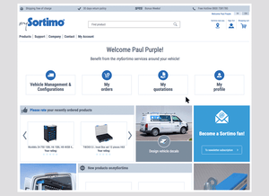 Orders in mySortimo account