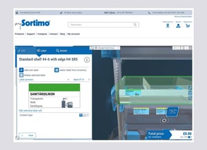 Beschriftungsetikett