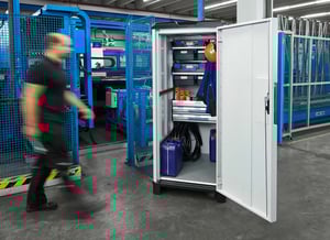 eingeräumter sContainer